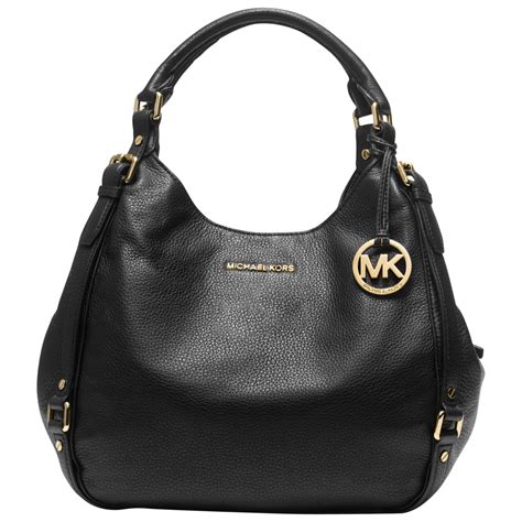 michael kors black tote leather|Michael Kors large black tote.